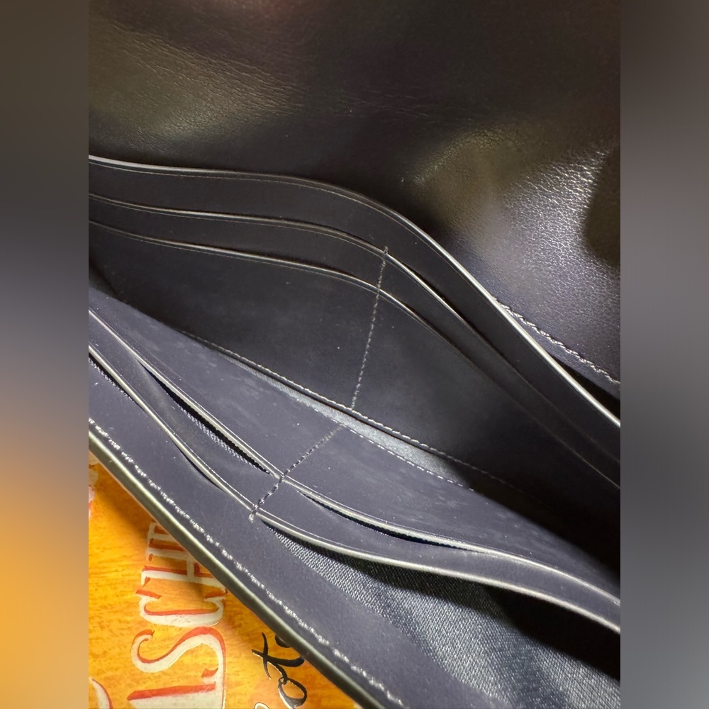 Soft Wallet In Colorblock Signature Canvas - Picture 5 of 5